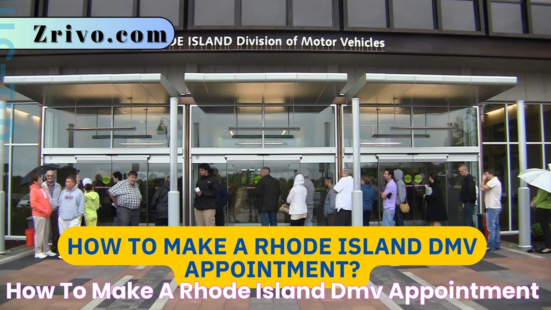 Essential Guide To Navigating The Rhode Island DMV With Ease